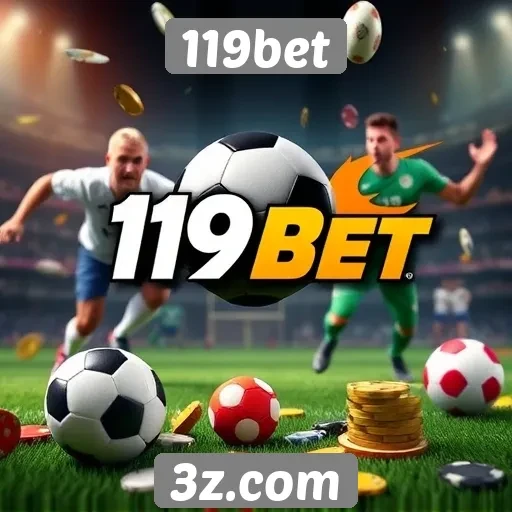 Variedade de jogos disponíveis no site 119bet